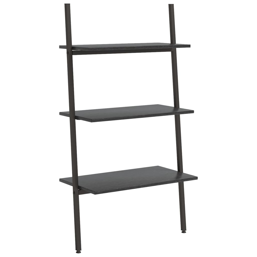 Scaffale Pendente a 3 Livelli Nero 64x34x116cm - homemem39