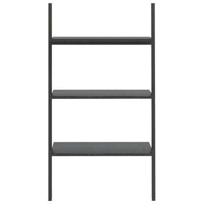 Scaffale Pendente a 3 Livelli Nero 64x34x116cm - homemem39