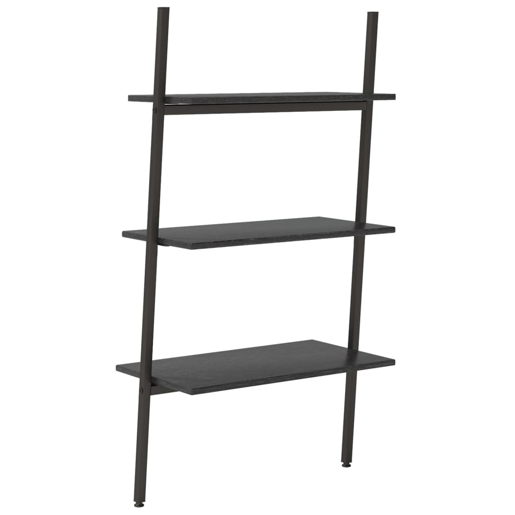 Scaffale Pendente a 3 Livelli Nero 64x34x116cm - homemem39