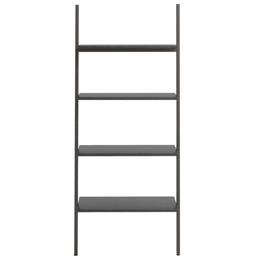 Scaffale Pendente a 4 Livelli Nero 64x34x150,5 cm | homemem39