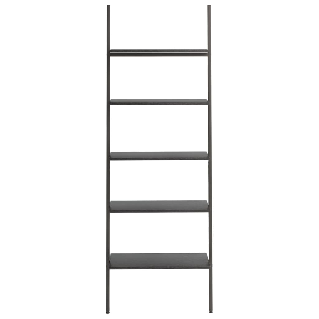 Scaffale Pendente a 5 Livelli Nero 64x34x185,5 cm | homemem39