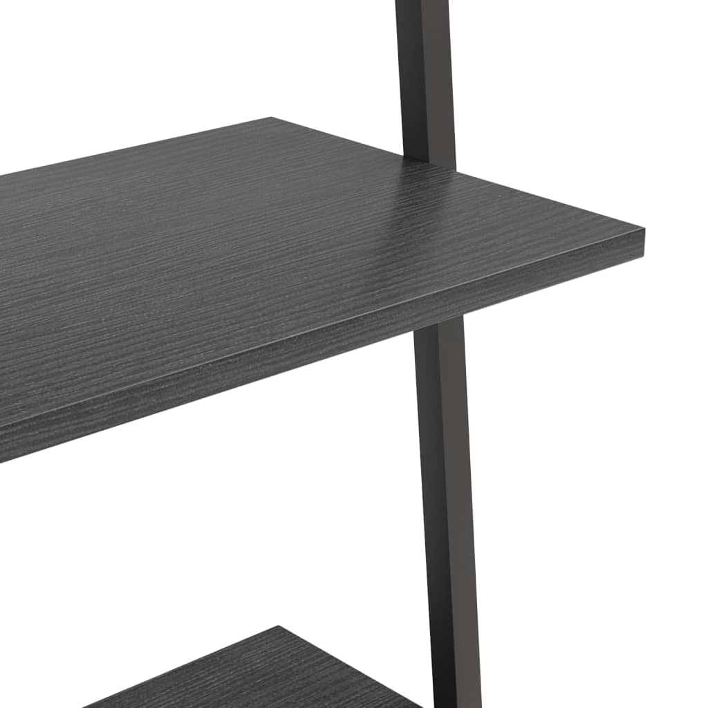Scaffale Pendente a 5 Livelli Nero 64x34x185,5 cm | homemem39