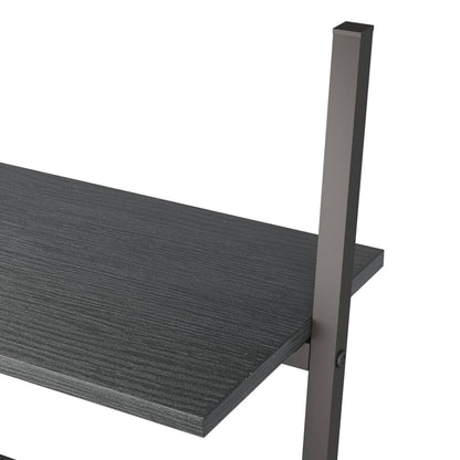 Scaffale Pendente a 5 Livelli Nero 64x34x185,5 cm | homemem39