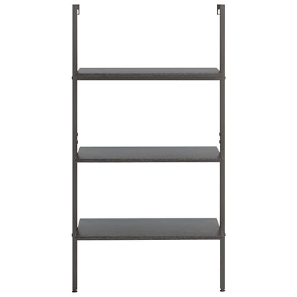 Scaffale Pendente a 3 Livelli Nero 64x35x120,5 cm | homemem39