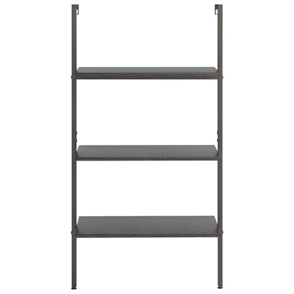 Scaffale Pendente a 3 Livelli Nero