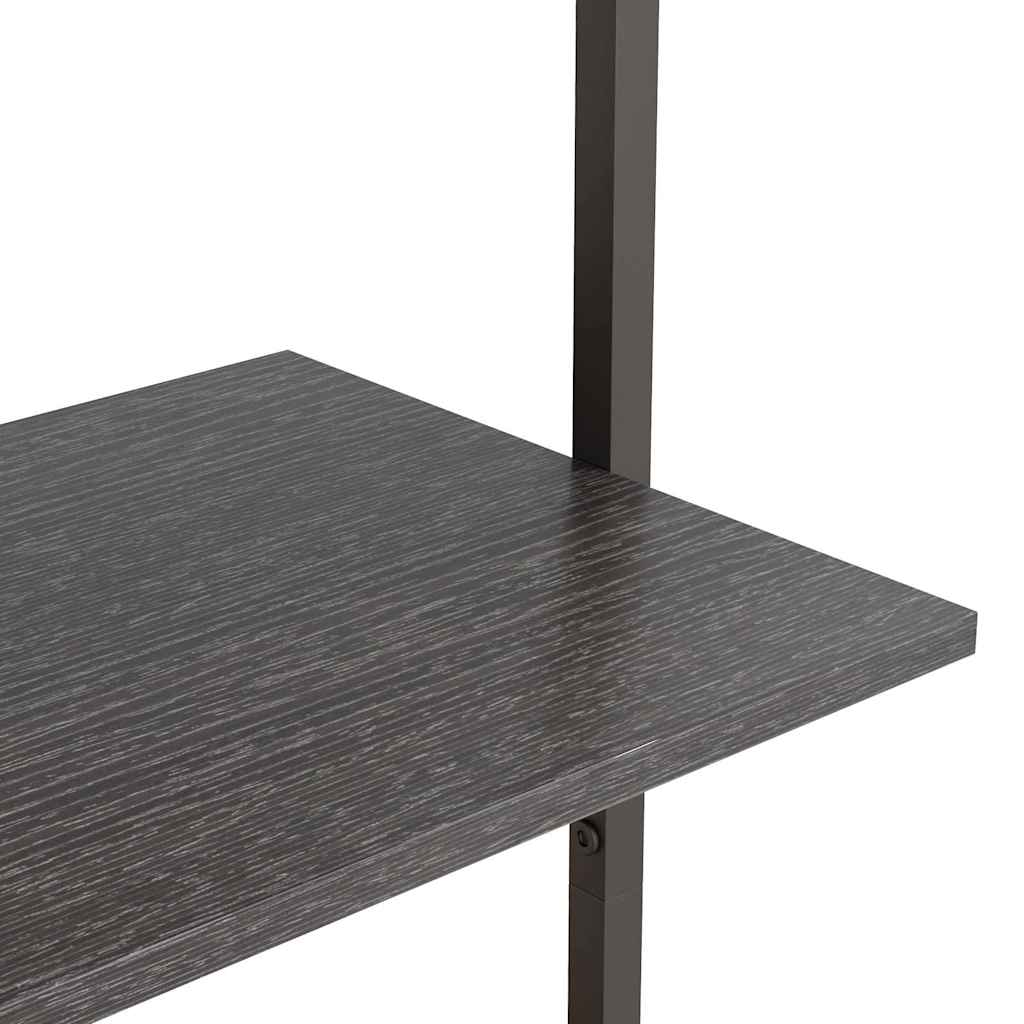 Scaffale Pendente a 3 Livelli Nero