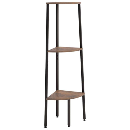 Scaffale Angolare 3 Livelli 45,5x31,5x120cm