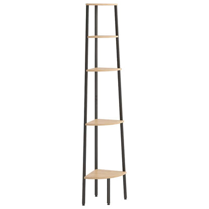 Scaffale Angolare 5 Livelli 45,5x31,5x180 cm