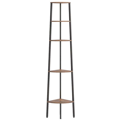 Scaffale Angolare 5 Livelli 45,5x31,5x180 cm
