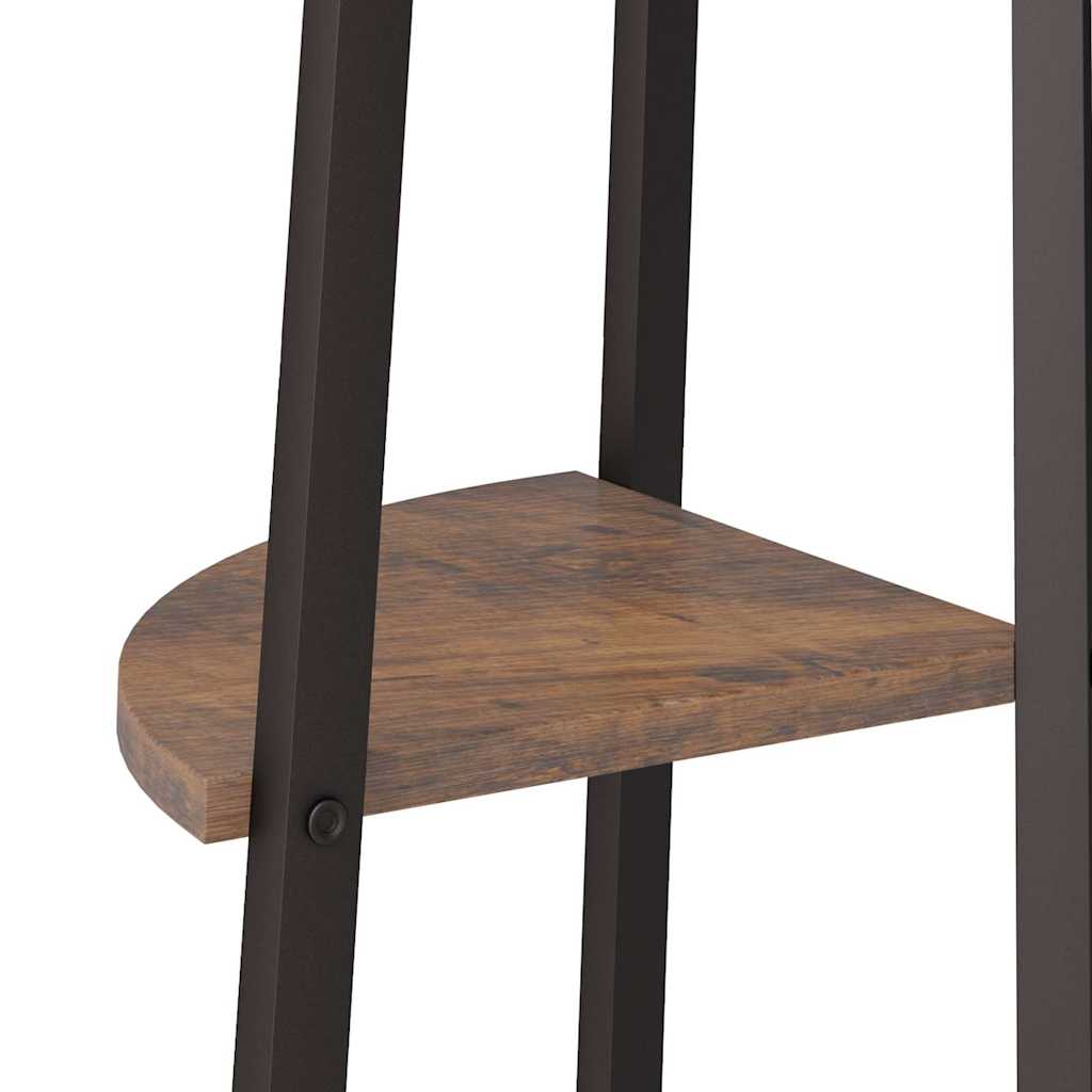 Scaffale Angolare 5 Livelli 45,5x31,5x180 cm