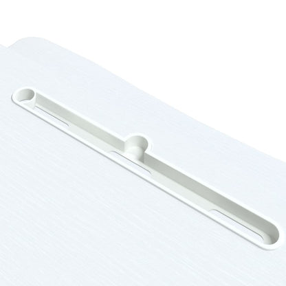 Banco da Lavoro Regolabile 90x40x(13-50) cm in Acciaio e Legno