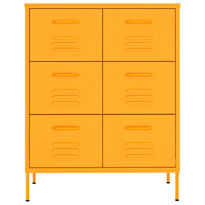 Cassettiera 80x35x101,5 cm in Acciaio