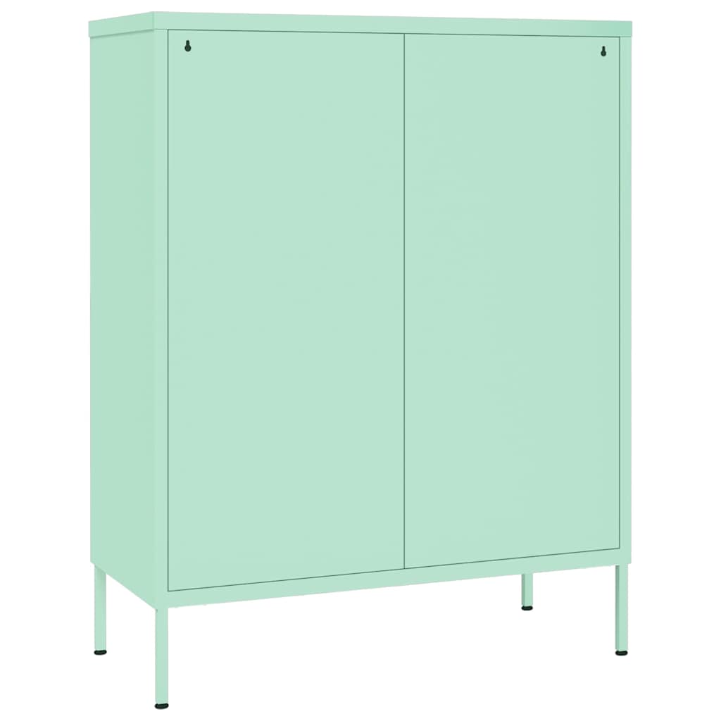 Cassettiera Menta 80x35x101,5 cm in Acciaio