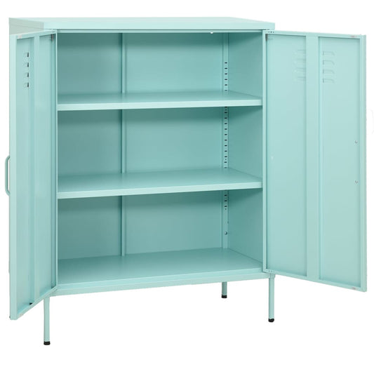 Armadietto Menta 80x35x101,5 cm in Acciaio | homemem39