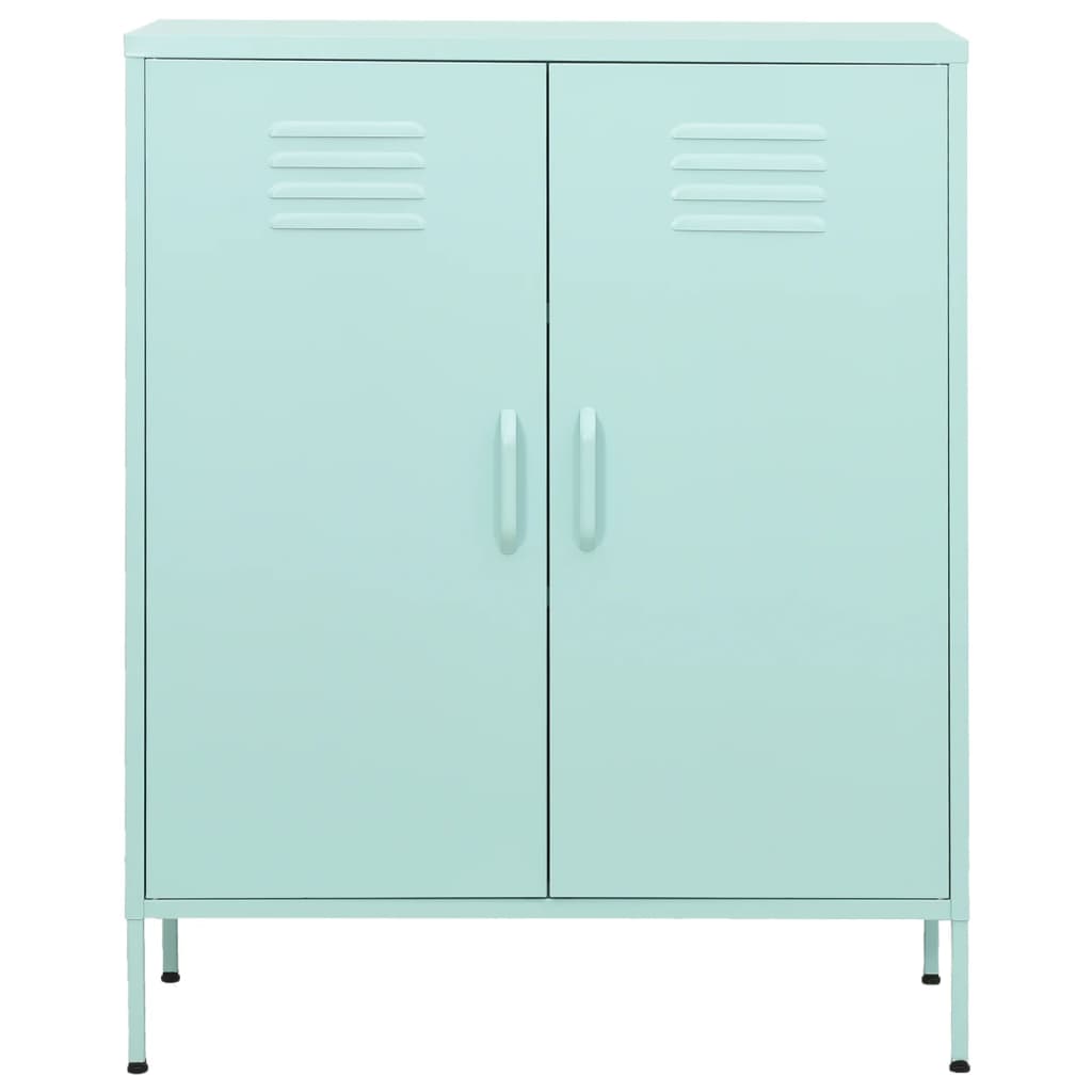 Armadietto Menta 80x35x101,5 cm in Acciaio | homemem39