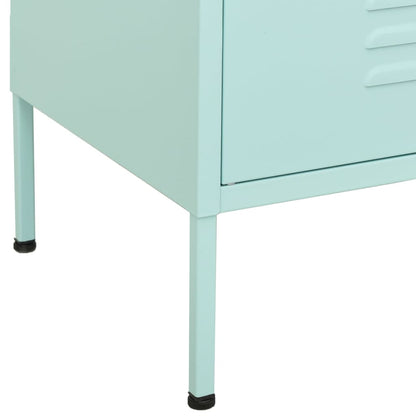 Armadietto Menta 80x35x101,5 cm in Acciaio | homemem39