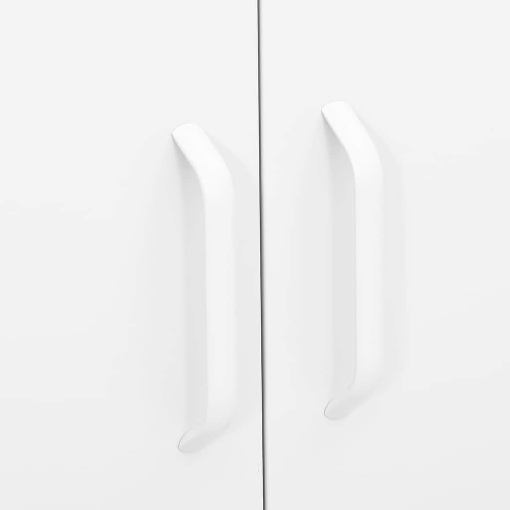 Armadietto Bianco 80x35x101,5 cm in Acciaio