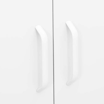 Armadietto Bianco 80x35x101,5 cm in Acciaio