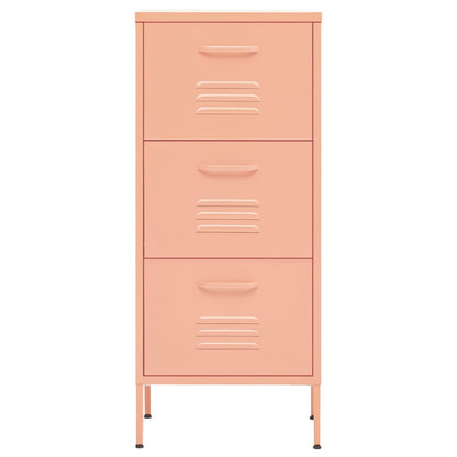 Armadietto Rosa 42,5x35x101,5 cm in Acciaio