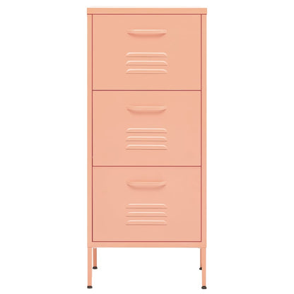 Armadietto Rosa 42,5x35x101,5 cm in Acciaio