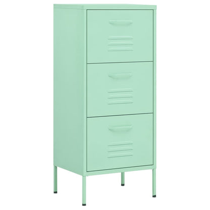 Armadietto Menta 42,5x35x101,5 cm in Acciaio | homemem39