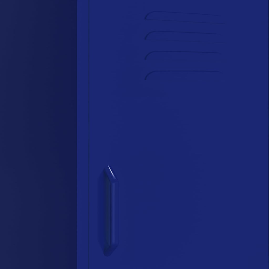 Armadietto Blu Marino 42,5x35x101,5 cm in Acciaio