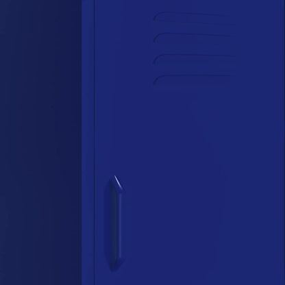 Armadietto Blu Marino 42,5x35x101,5 cm in Acciaio