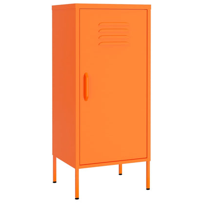 Armadietto Arancione 42,5x35x101,5 cm in Acciaio