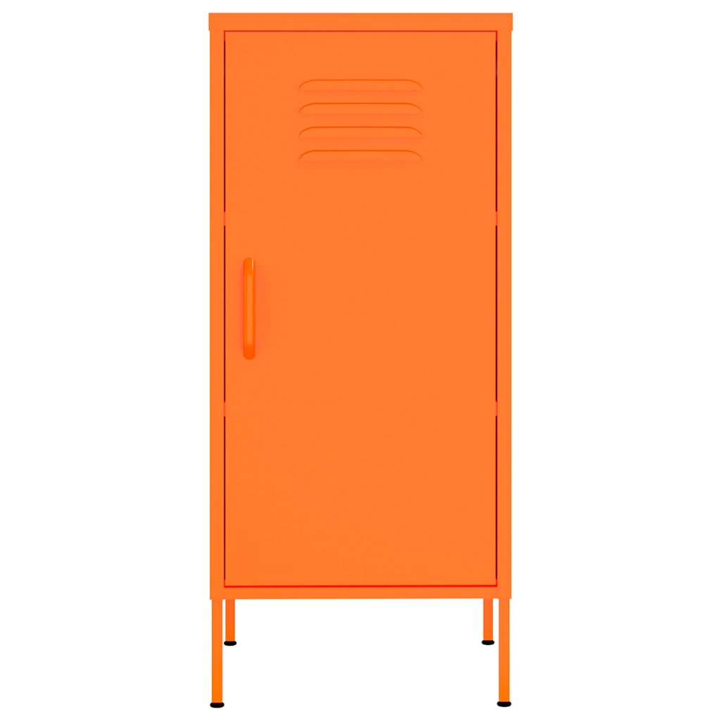 Armadietto Arancione 42,5x35x101,5 cm in Acciaio