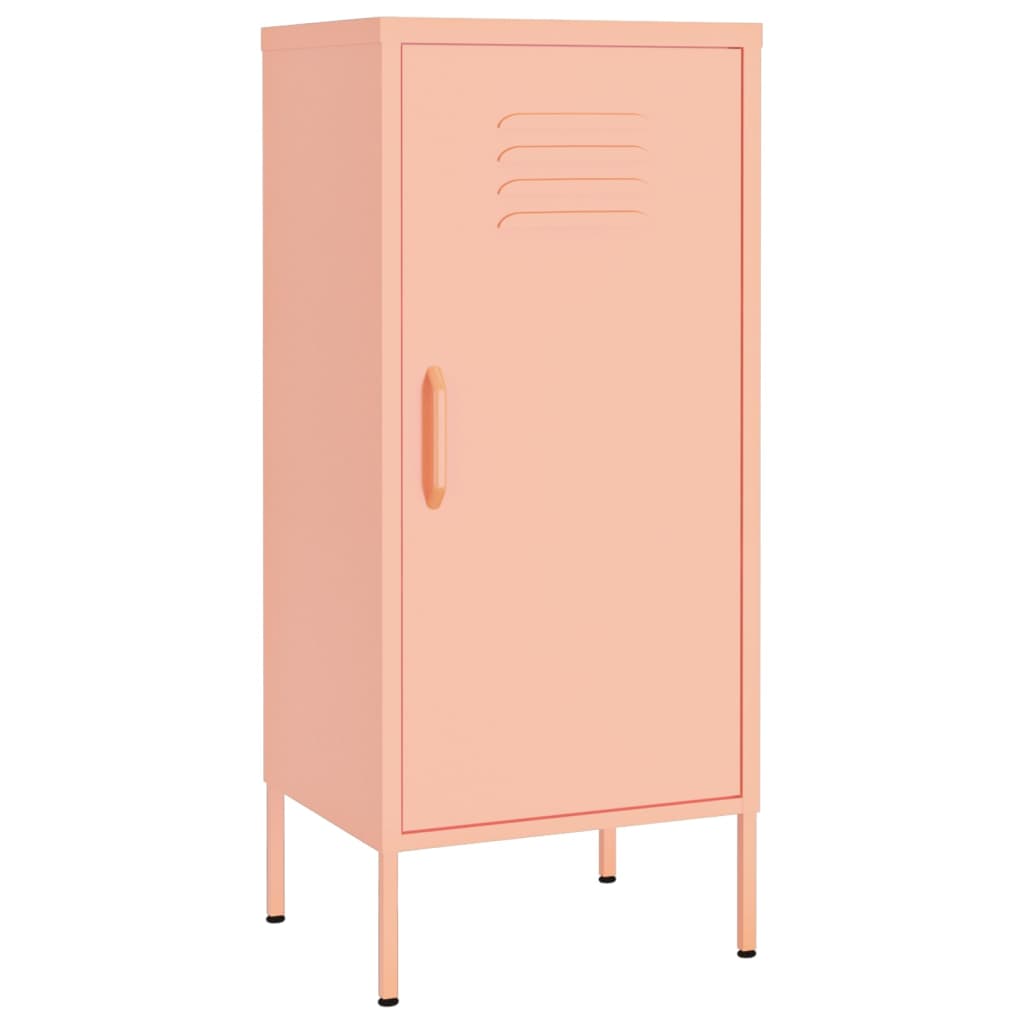 Armadietto Rosa 42,5x35x101,5 cm in Acciaio | homemem39