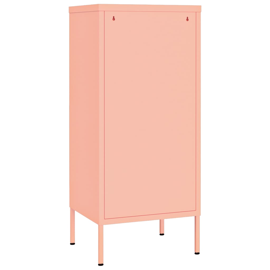 Armadietto Rosa 42,5x35x101,5 cm in Acciaio