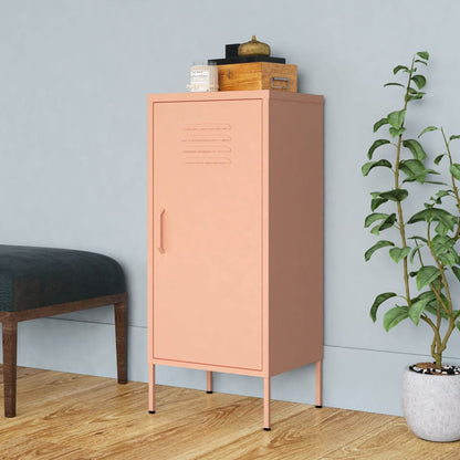 Armadietto Rosa 42,5x35x101,5 cm in Acciaio | homemem39