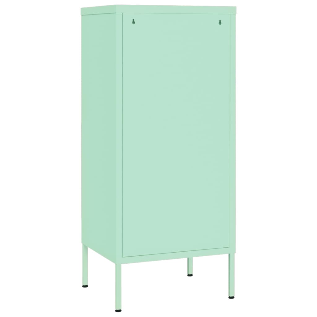 Armadietto Menta 42,5x35x101,5 cm in Acciaio | homemem39