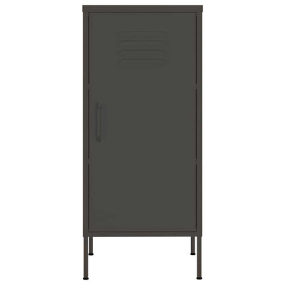 Armadietto Antracite 42,5x35x101,5 cm in Acciaio