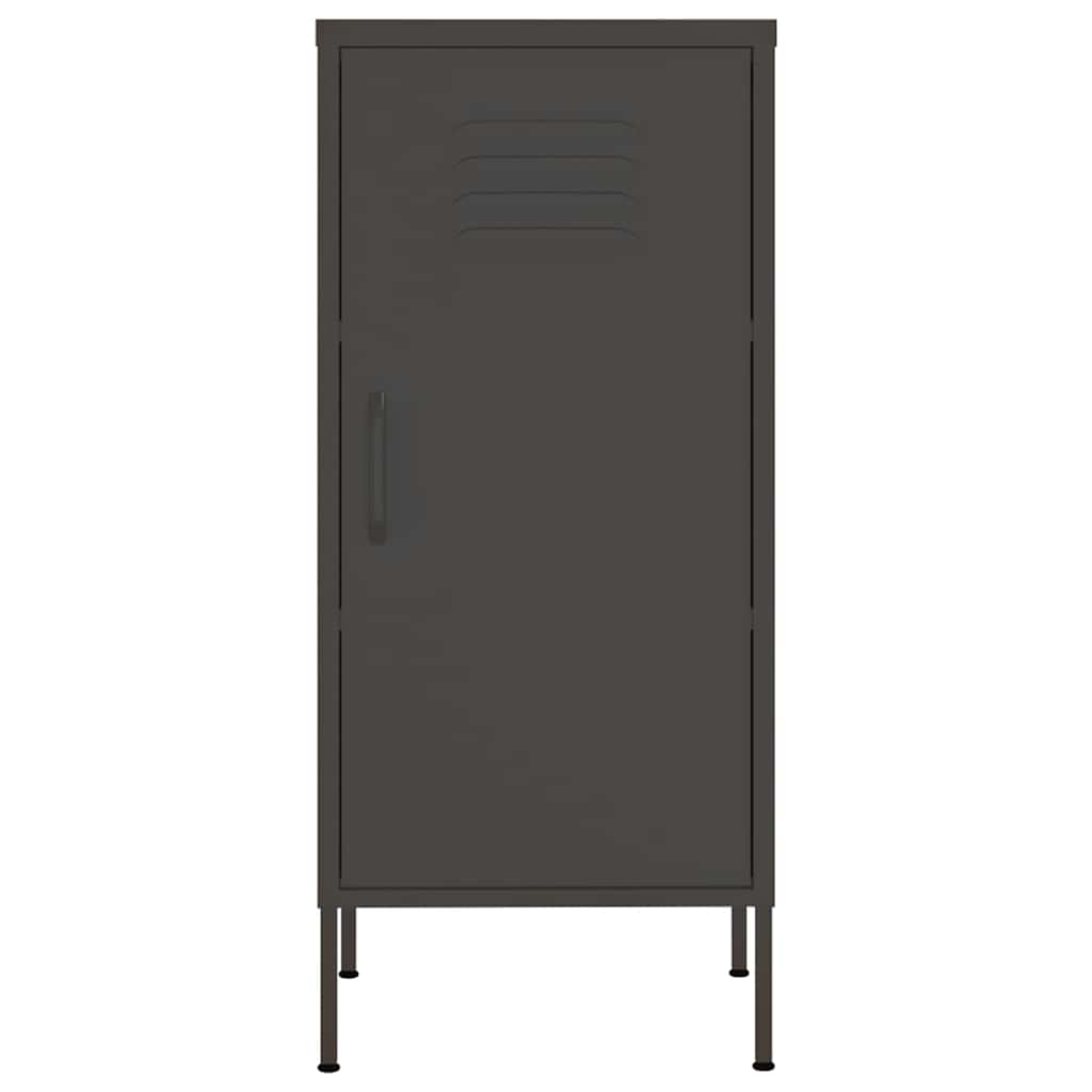 Armadietto Antracite 42,5x35x101,5 cm in Acciaio