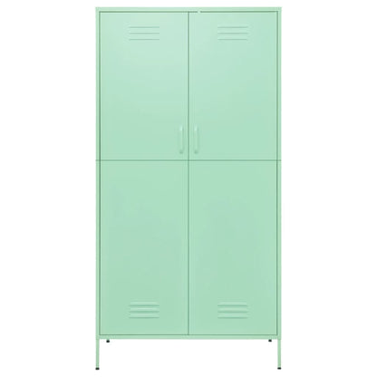 Armadio Menta 90x50x180 cm in Acciaio - homemem39