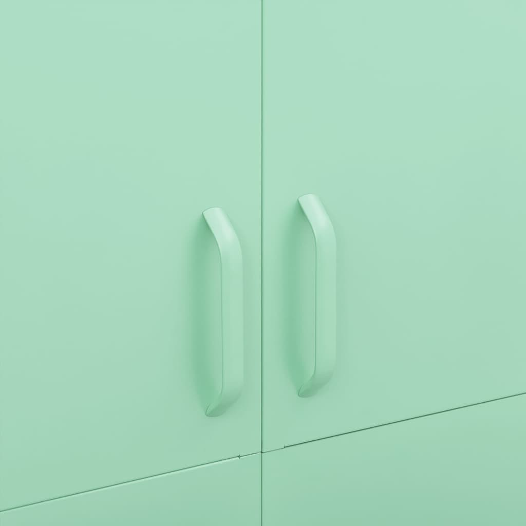 Armadio Menta 90x50x180 cm in Acciaio - homemem39