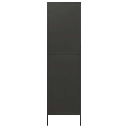 Armadio Antracite 90x50x180 cm in Acciaio