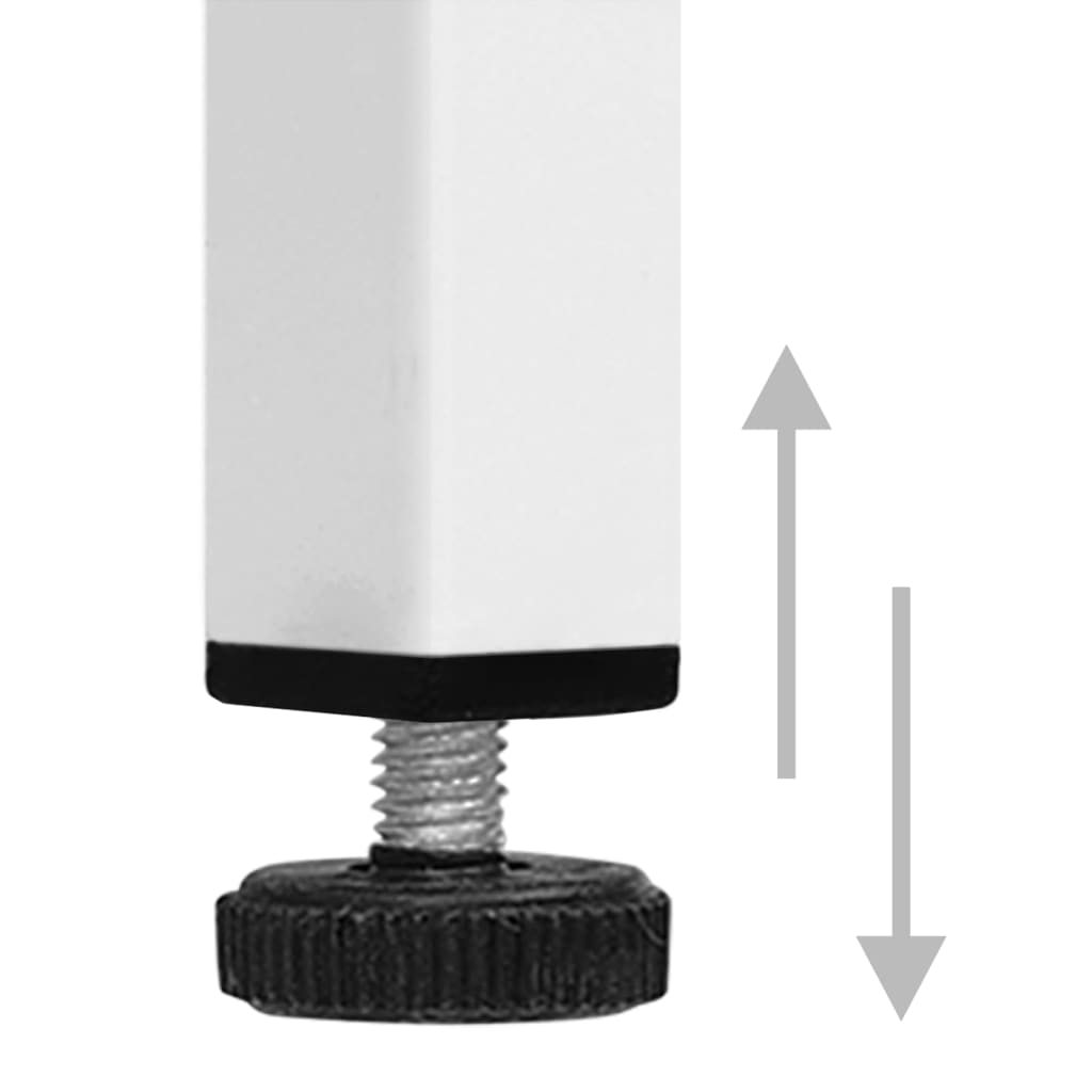 Armadio Bianco 90x50x180 cm in Acciaio - homemem39