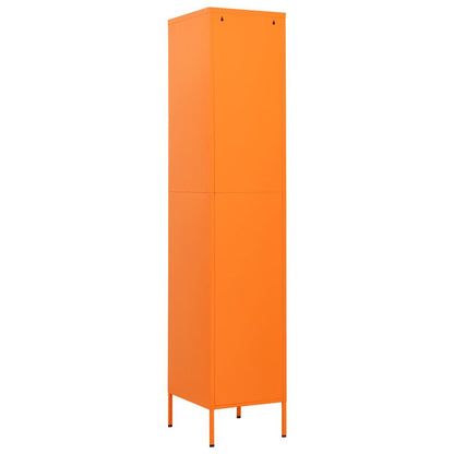 Armadio Arancione 35x46x180 cm in Acciaio