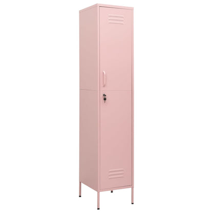 Armadio Rosa 35x46x180 cm in Acciaio
