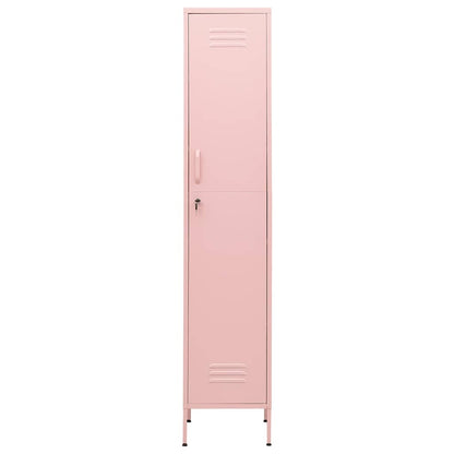 Armadio Rosa 35x46x180 cm in Acciaio