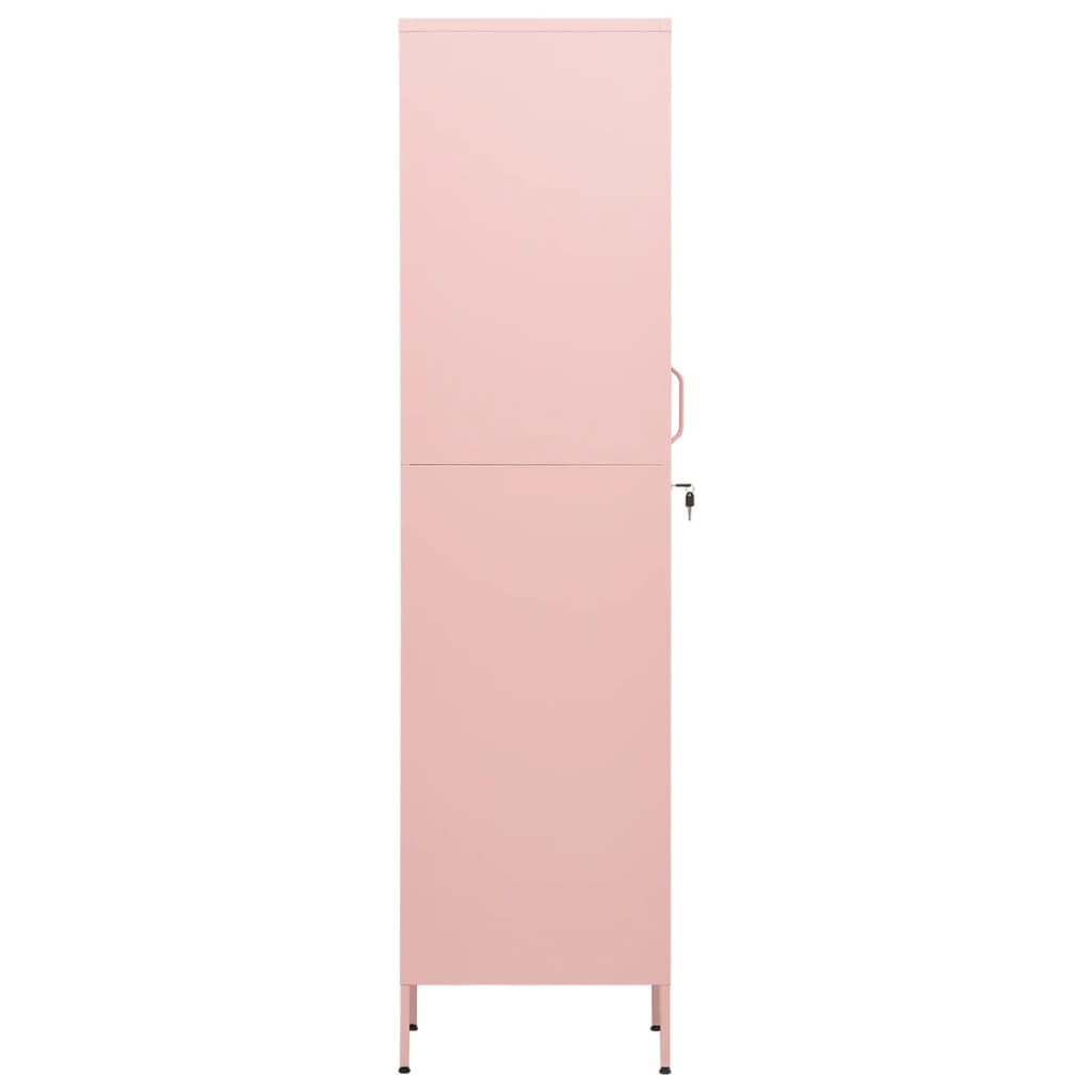 Armadio Rosa 35x46x180 cm in Acciaio