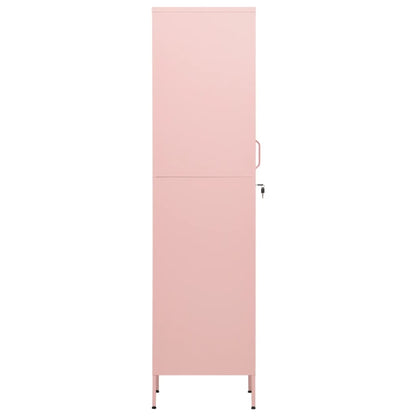 Armadio Rosa 35x46x180 cm in Acciaio