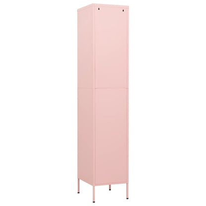 Armadio Rosa 35x46x180 cm in Acciaio | homemem39