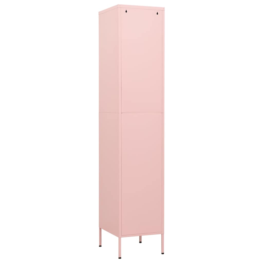 Armadio Rosa 35x46x180 cm in Acciaio