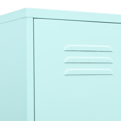 Armadio Menta 35x46x180 cm in Acciaio | homemem39