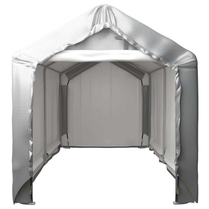 Tenda Capannone 180x300 cm in Acciaio Grigio - homemem39