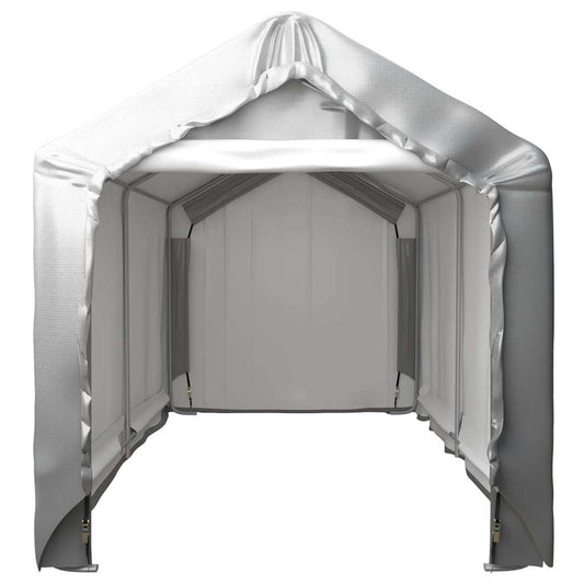 Tenda Capannone 180x300 cm in Acciaio Grigio - homemem39