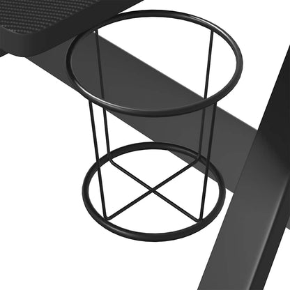 Scrivania da Gaming con Gambe a ZZ Nera 90x60x75 cm - homemem39